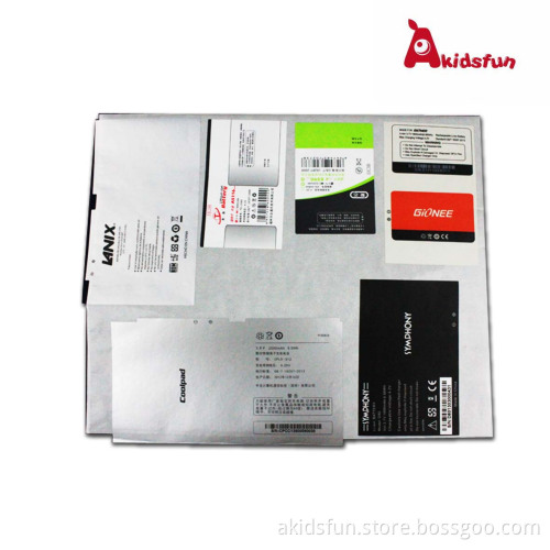 Label for Electronic Products